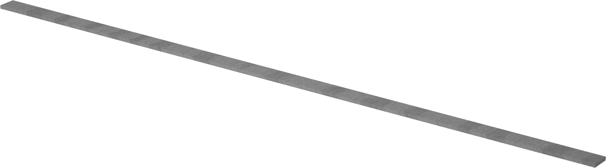 Balsa Ahşap Şerit, 3/16" Kalınlık, 1" Genişlik, 36" Uzunluk