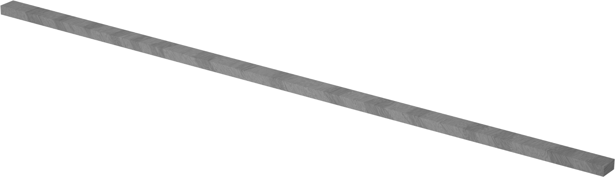 Balsa Ahşap Şerit, 1/2" Kalınlık, 1" Genişlik, 36" Uzunluk