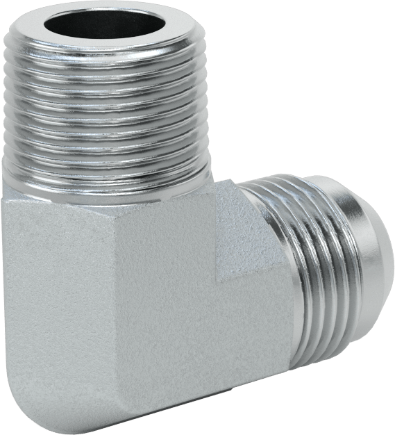Çelik Boru için 37 Derece Genişletilmiş Bağlantı Parçası, 3/4" Dış Çaplı Boru için Erkek 90 Derece Dirsek Adaptörü, 3/4 NPTF