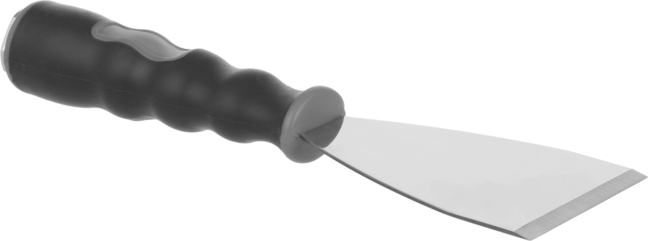 Uzun Uçlu Çelik Bıçaklı Macun Sürme Bıçağı, Düz, 3“ Genişlik x 4,25” Uzunluk x 0,06" Kalınlık