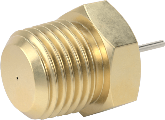 Pirinç Yüksek Basınçlı Dikenli Boru Adaptörü, Hava ve Su için, 1/32" Boru İç Çapı x 1/8 NPT Erkek