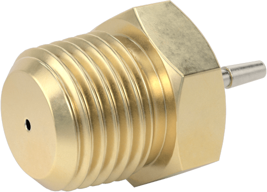 Pirinç Yüksek Basınçlı Dikenli Boru Adaptörü, Hava ve Su için, 0,050" boru iç çapı x 1/8 NPT erkek için