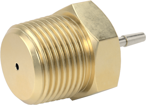 Pirinç Yüksek Basınçlı Dikenli Boru Adaptörü, Hava ve Su için, 1/16" Boru İç Çapı x 1/4 NPT Erkek için