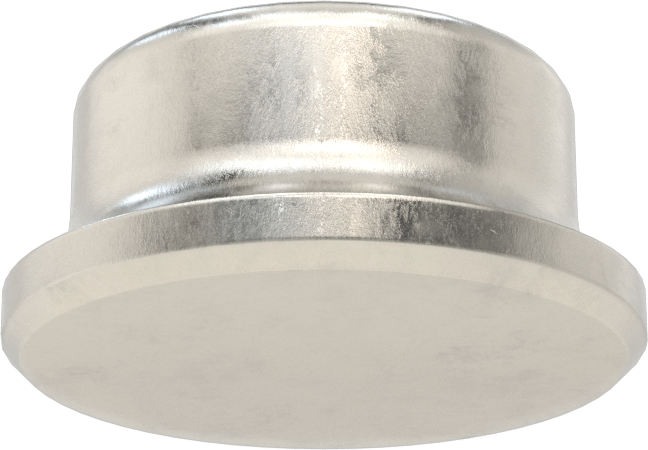C-Kelepçeler için Döner Ped, 0,395“-0,400” Top Çapı, 1-1/4" Sıkıştırma Yüzeyi Çapı