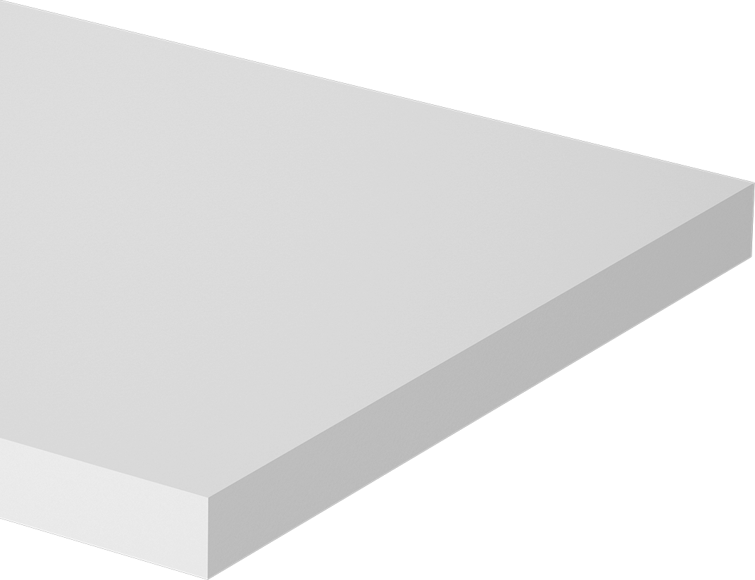 Alev Geciktirici Garolite G-11/FR5 Levha, Yüksek Sıcaklık, 1" Kalınlık, 12" x 12"