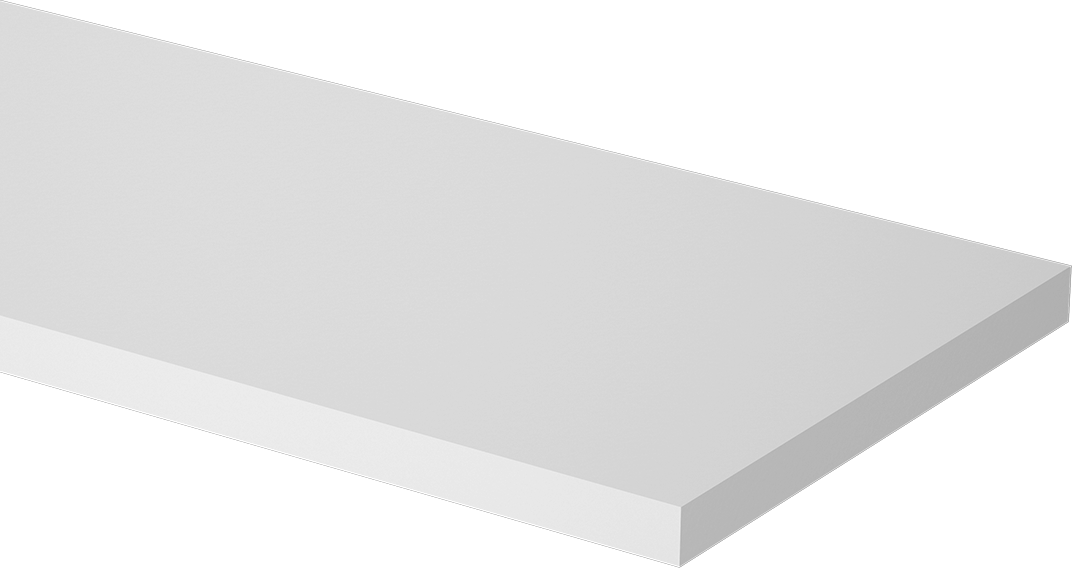 Alev Geciktirici Garolite G-11/FR5 Levha, Yüksek Sıcaklık, 1" Kalınlık, 12" x 24"