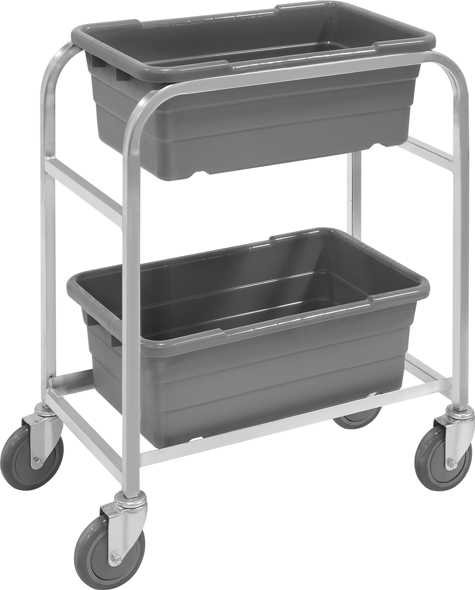 With Two Tote Boxes