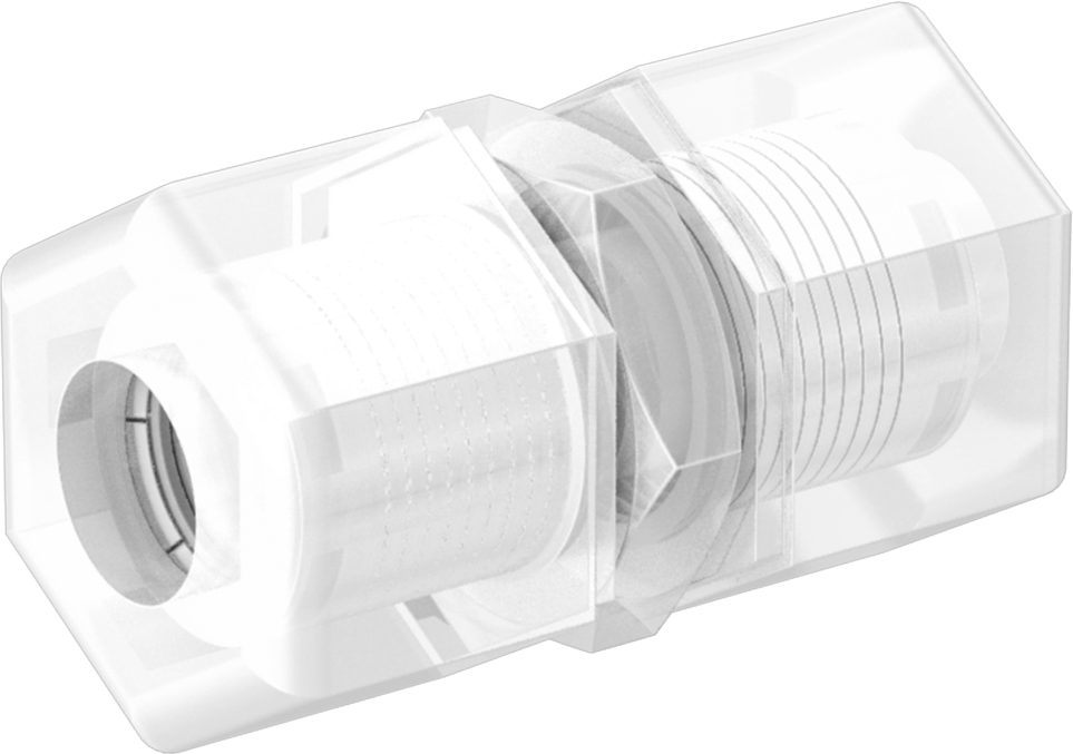 Yiyecek ve İçecek için Sıkıştırmalı Boru Bağlantı Parçası, Düz Konektör, 1/2" Boru Dış Çapı için