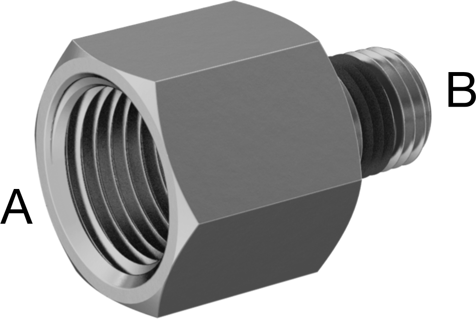 Yüksek Basınçlı Pirinç Boru Bağlantı Elemanı, Sızdırmazlık Maddeli, Redüksiyon Adaptörü, 1/2 Dişi x 1/4 Erkek NPT