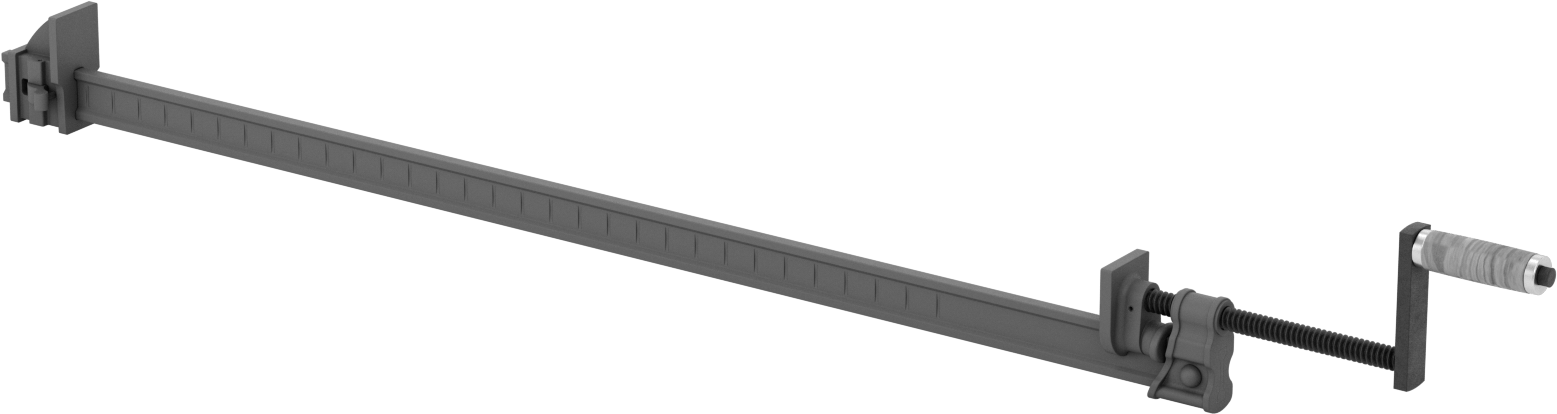 Ağır Hizmet Tipi Çubuk Kelepçesi, 0“- 36” Açıklık
