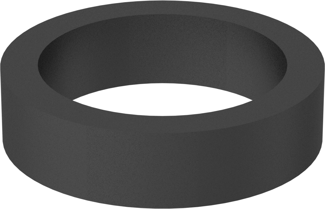 Düz Olmayan Yüzeyler için Vakum Pedi, 65 mm Çap x 16 mm Yükseklik