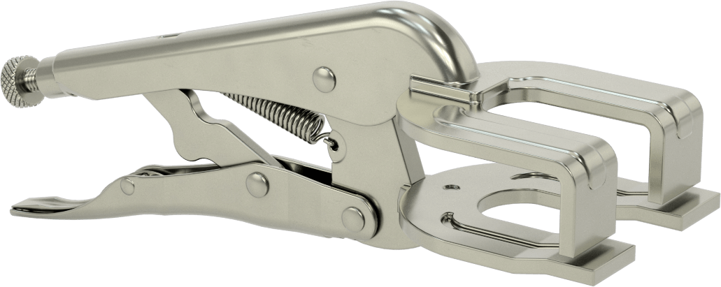 Levhalar için Kilitli Pense Kelepçesi, 0“ ila 2-3/4” Açıklık