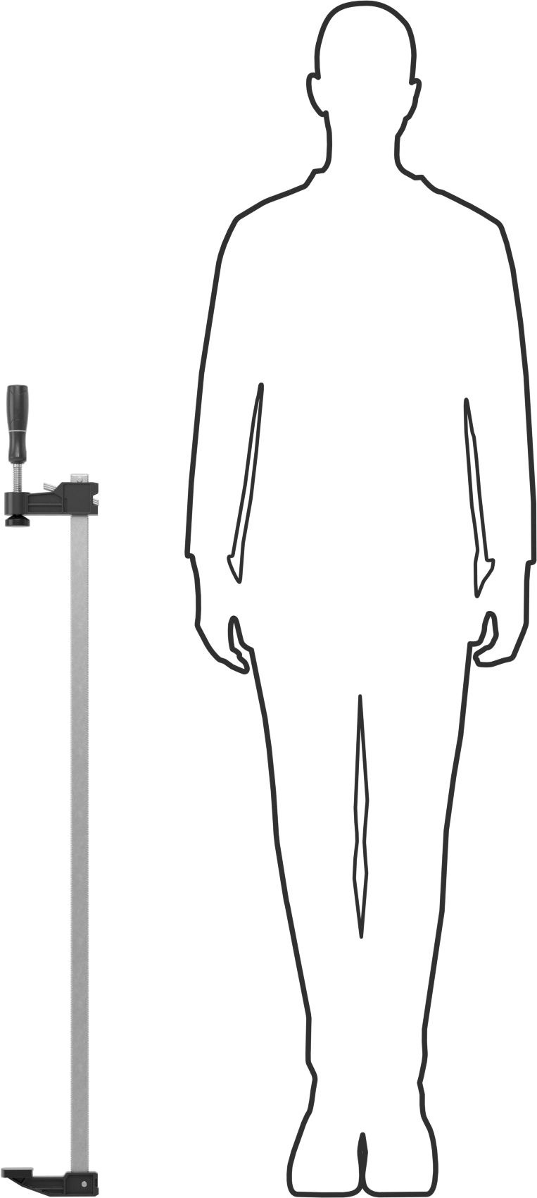 Çubuk Kelepçesi, 0“- 36” Açıklık