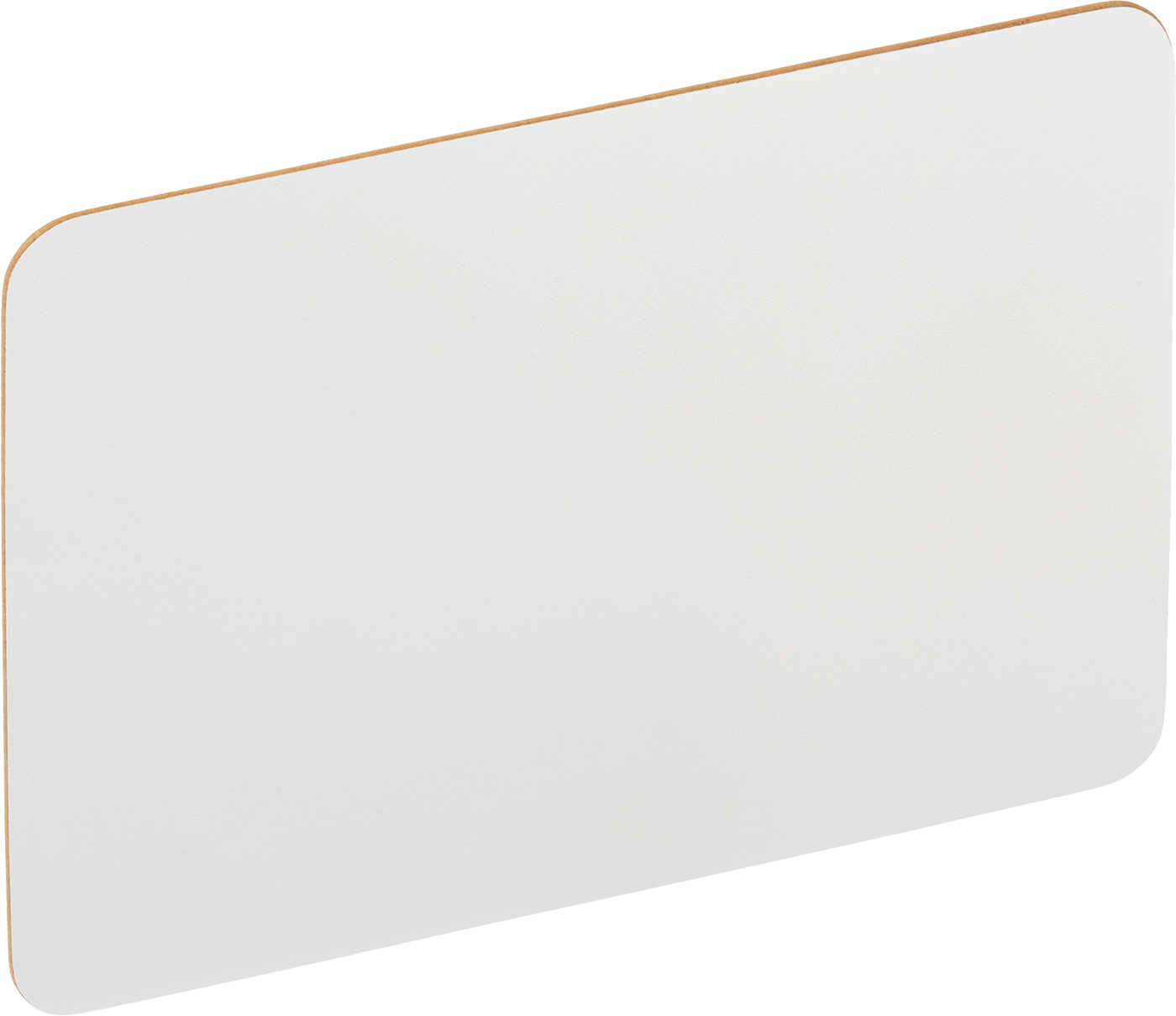 El Tipi Beyaz Tahta, Melamin Kaplı Sunta, 12“ Genişlik x 8-1/4” Yükseklik