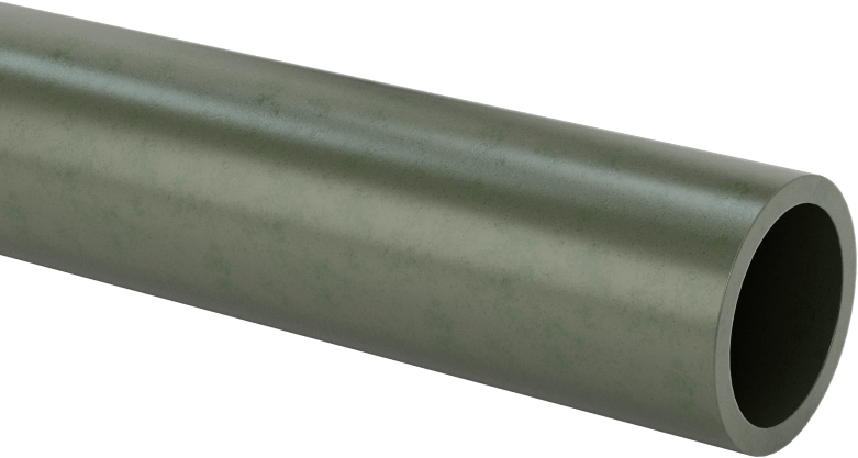 Ekstra Yüksek Sıcaklık Elektrik Yalıtımlı Mika, 5/8“ Dış Çap x 1/2” İç Çap Tüp, 1/16" Kalın Duvar, 508 V/Mil