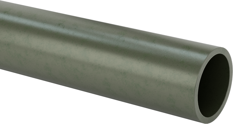 Ekstra Yüksek Sıcaklık Elektrik Yalıtımlı Mika, 3/4“ Dış Çap x 5/8” İç Çaplı Boru, 1/16" Kalın Duvar, 508 V/Mil