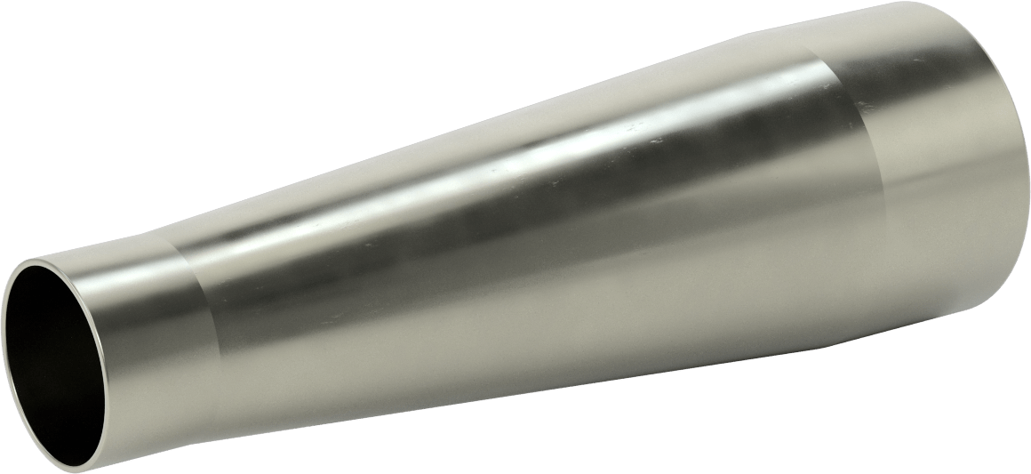 Çelik Boru için Vakum Bağlantı Parçası, 3-1/2“ x 2-1/8” Dış Çaplı Boru için Düz Redüktör, Çelik