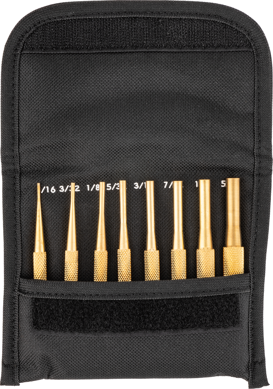 Starrett İz Bırakmayan Pim Çıkarma Zımba Seti, 8 Parça, Model Numarası B565