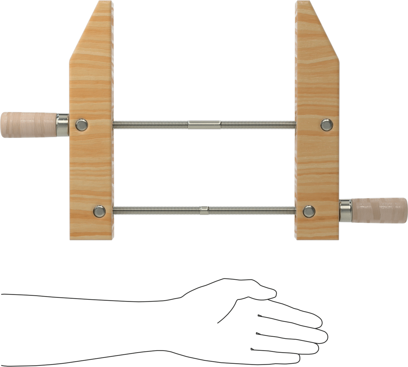 Ayarlanabilir Açılı El Vidalı Kelepçe, 0“ ila 9-1/4” Açıklık