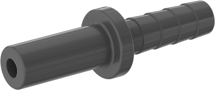 İçme Suyu için İtme-Bağlantı Elemanı, Adaptör, 5/16" Boru Gövde Dış Çapı, 1/4" Dikenli Boru İç Çapı için