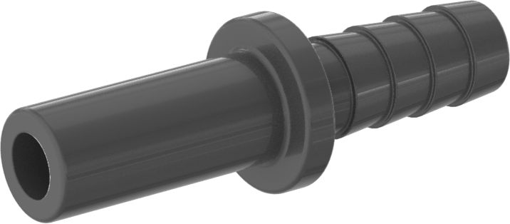 İçme Suyu için İtme-Bağlantı Elemanı, Adaptör, 3/8" Boru Gövde Dış Çapı, 5/16" Dikenli Boru İç Çapı için
