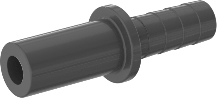 İçme Suyu için İtme-Bağlantı Elemanı, Adaptör, 1/2" Boru Gövde Dış Çapı, 3/8" Dikenli Boru İç Çapı için