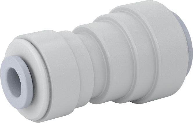 İçme Suyu için İtme-Bağlantı Elemanı, Düz Redüktör, 1/2“ x 1/4” Boru Dış Çapı için