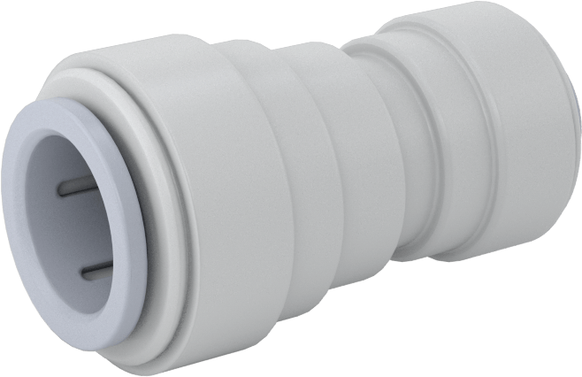 İçme Suyu için İtme-Bağlantı Elemanı, Düz Redüktör, 1/2“ x 1/4” Boru Dış Çapı için