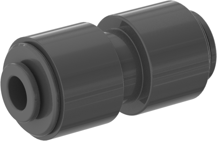 İçme Suyu için İtme-Bağlantı Elemanı, Düz Redüktör, 3/8“ x 1/4” Dış Çaplı Boru için