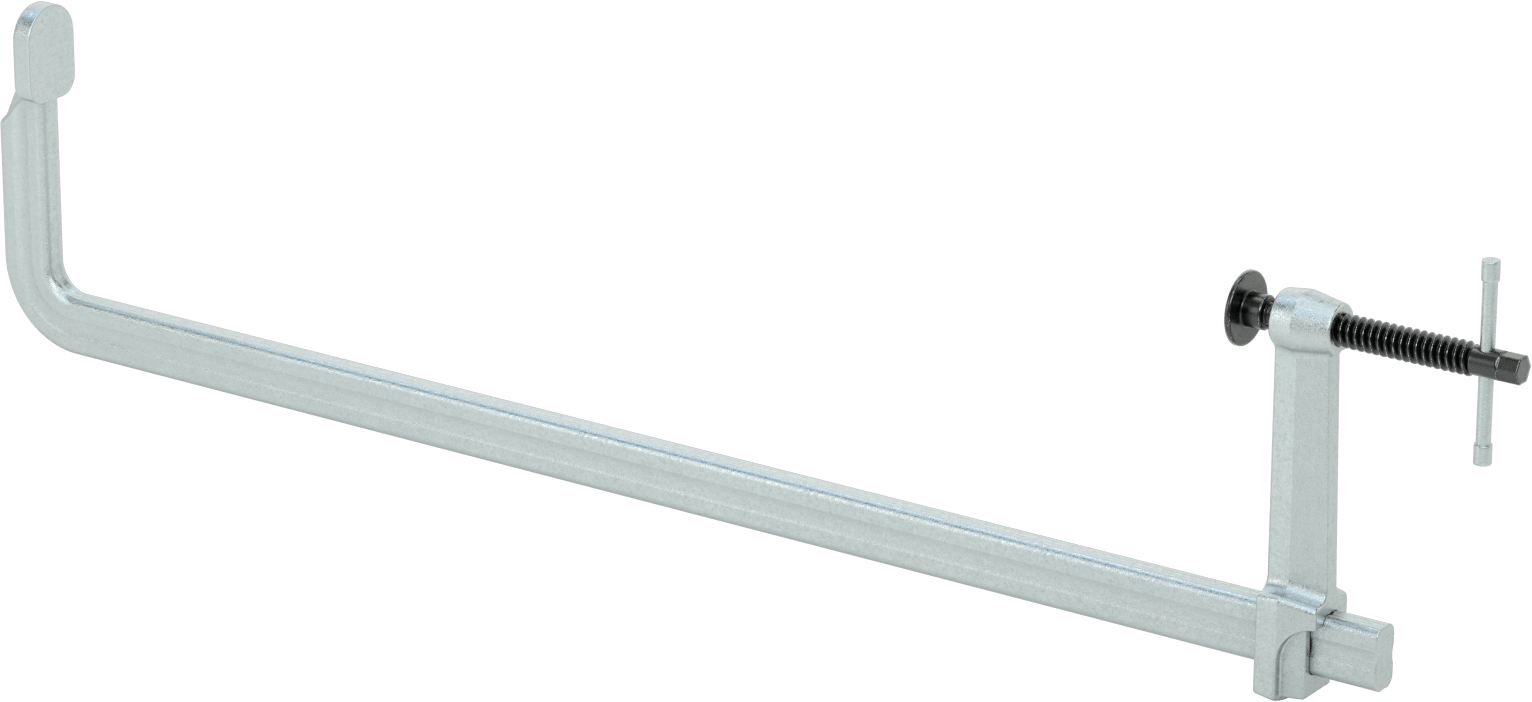 Hızlı Çalışan Çubuk Kelepçesi, Ağır Hizmet Tipi, 0“- 36” Açıklık, 20 Derece Döner