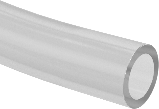 Hava için Aşınmaya Dayanıklı Sert Poliüretan Boru, 5/8" ID, 7/8" OD