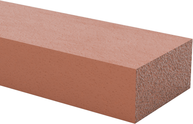 Arka Yüzü Yapışkanlı Yüksek Sıcaklığa Dayanıklı Silikon Köpük Şerit, Ultra Pürüzsüz, 3/8" Genişlik, 3/16" Kalınlık, 15 Fit Uzunluk
