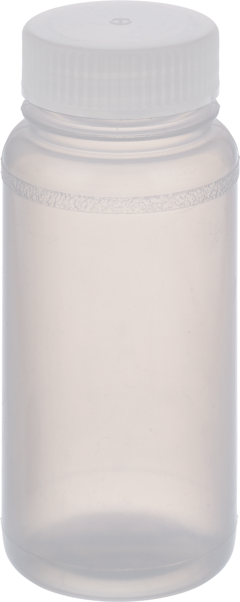 Yarı Şeffaf LDPE Plastik Şişe, 8 FL. oz./250 ml Kapasite, 1-3/4" Ağız Dış Çapı