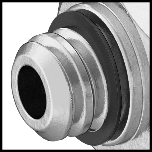 Metric and UN/UNF (SAE Straight) Male Threads with Gasket