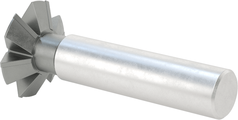 Karbür Uçlu Çift Pahlı Uçlu Freze, Kaplamasız, 60 Derece Kesme Açısı, 1-3/8" Freze Çapı