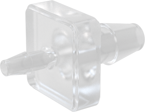 Hava ve Su için Plastik Dikenli Boru Bağlantı Elemanı, 1/8“ x 1/16” Boru İç Çapı için Easy-View Redüktör