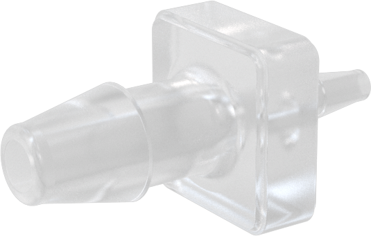 Hava ve Su için Plastik Dikenli Boru Bağlantı Elemanı, 5/32“ x 1/16” Boru İç Çapı için Easy-View Redüktör