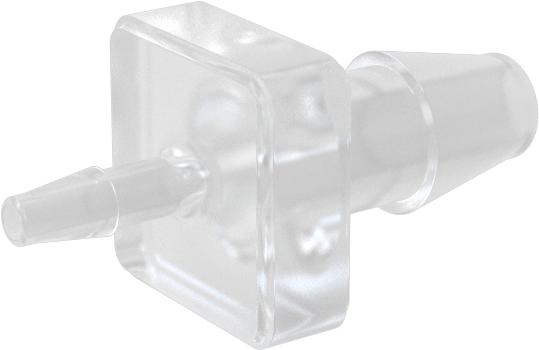 Hava ve Su için Plastik Dikenli Boru Bağlantı Elemanı, 5/32“ x 1/16” Boru İç Çapı için Easy-View Redüktör