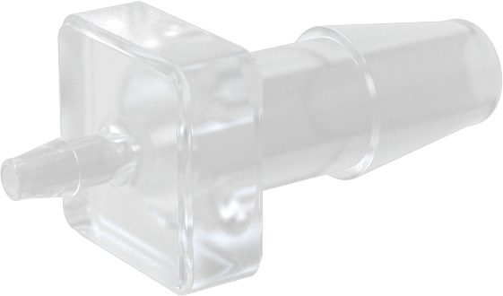 Hava ve Su için Plastik Dikenli Boru Bağlantı Elemanı, 3/16“ x 1/16” Boru İç Çapı için Easy-View Redüktör
