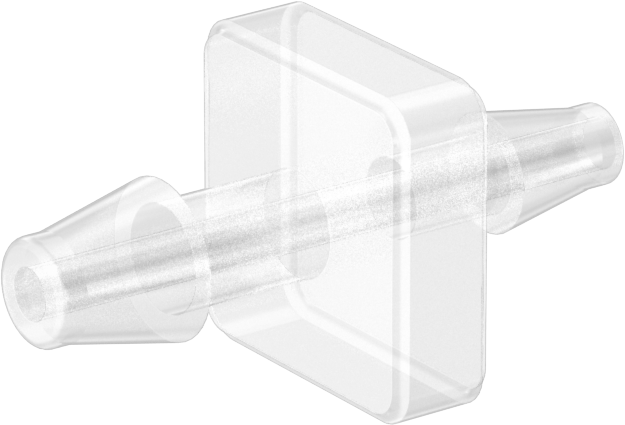 Hava ve Su için Plastik Dikenli Boru Bağlantı Elemanı, 1/8“ x 3/32” Boru İç Çapı için Easy-View Redüktör