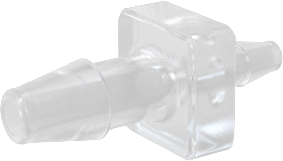 Hava ve Su için Plastik Dikenli Boru Bağlantı Elemanı, 5/32“ x 3/32” Boru İç Çapı için Easy-View Redüktör