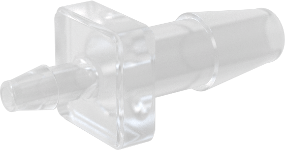 Hava ve Su için Plastik Dikenli Boru Bağlantı Elemanı, 3/16“ x 3/32” Boru İç Çapı için Easy-View Redüktör