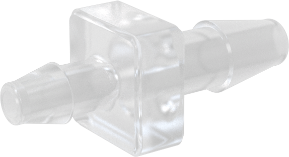 Hava ve Su için Plastik Dikenli Boru Bağlantı Elemanı, 5/32“ x 1/8” Boru İç Çapı için Easy-View Redüktör