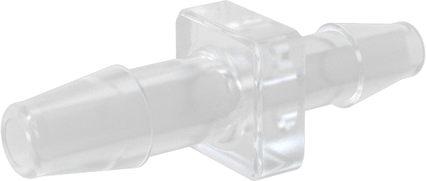 Hava ve Su için Plastik Dikenli Boru Bağlantı Elemanı, 3/16“ x 5/32” İç Çaplı Boru için Easy-View Redüktör