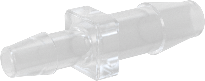 Hava ve Su için Plastik Dikenli Boru Bağlantı Elemanı, 1/4“ x 3/16” Boru İç Çapı için Easy-View Redüktör