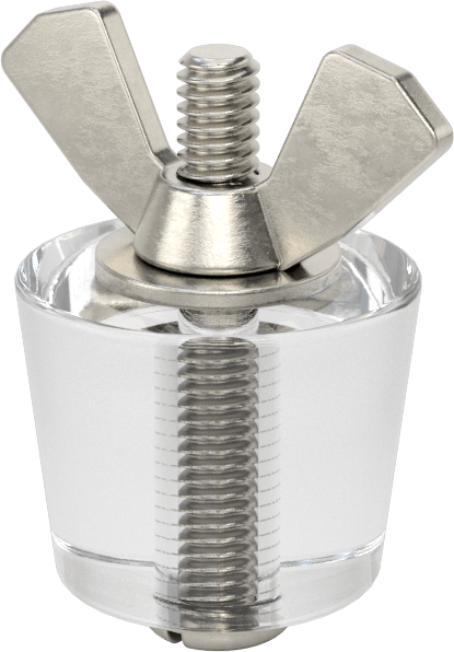Sıkı Tutuşlu Yüksek Sıcaklık Konik Fiş, Anma Ölçüsü 6, 1-1/32“ ila 1-1/4” İç Çap için