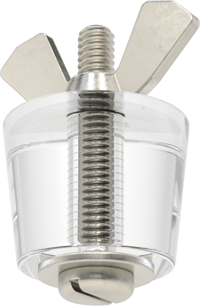 Sıkı Tutuşlu Yüksek Sıcaklık Konik Fiş, Anma Ölçüsü 6, 1-1/32“ ila 1-1/4” İç Çap için