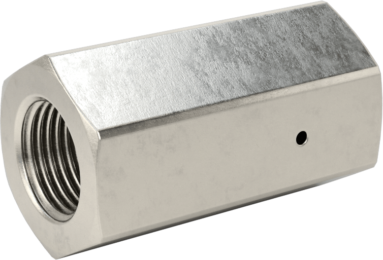 Aşırı Basınçlı 316 Paslanmaz Çelik Boru Bağlantı Elemanı, Adaptör, 3/8 NPT Dişi x 9/16"-18 UN/UNF Dişi