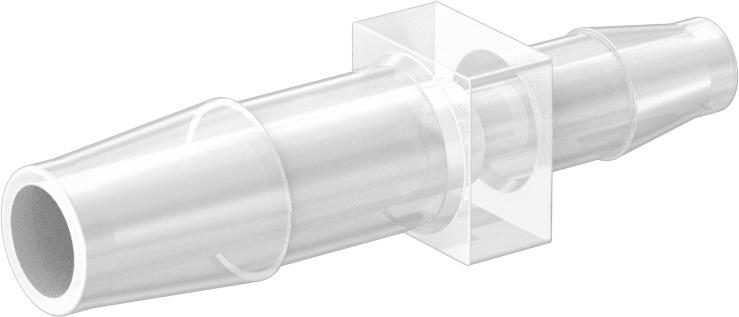 Kimyasallarla Kullanım için Dikenli Bağlantı Parçası, Redüktör, 3/8“ x 1/4” Boru İç Çapı için, 250°F Maksimum Sıcaklık