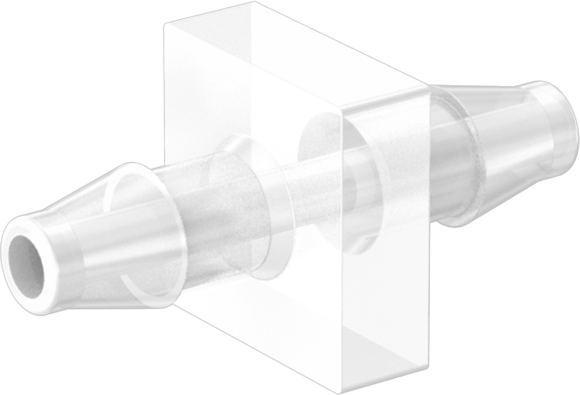 Kimyasallarla Kullanım için Dikenli Bağlantı Parçası, Konektör, 1/8" Boru İç Çapı için, 250°F Maksimum Sıcaklık